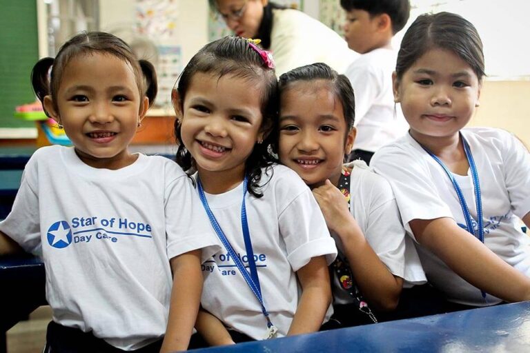 Students in Taytay, manila the philippines.