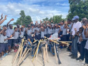 Farm tools delivered - Haiti