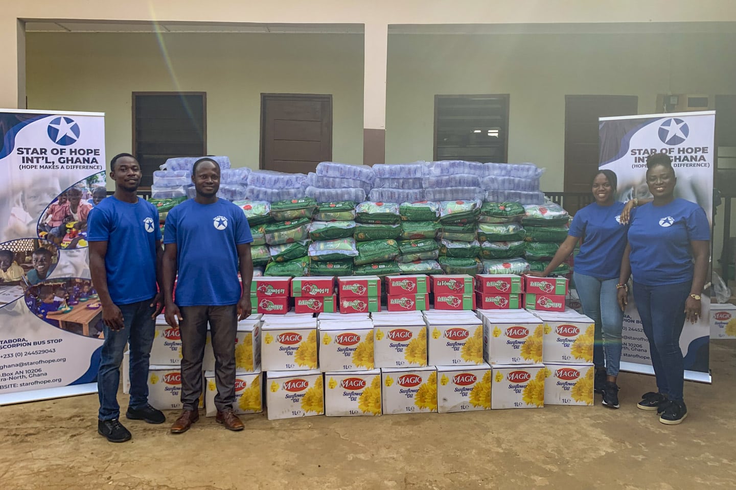 Star of hope Ghana Flood Victims Receive Vital Relief Aid Ghana small 3