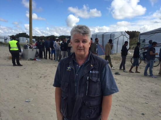 Lennart Eriksson i Calais