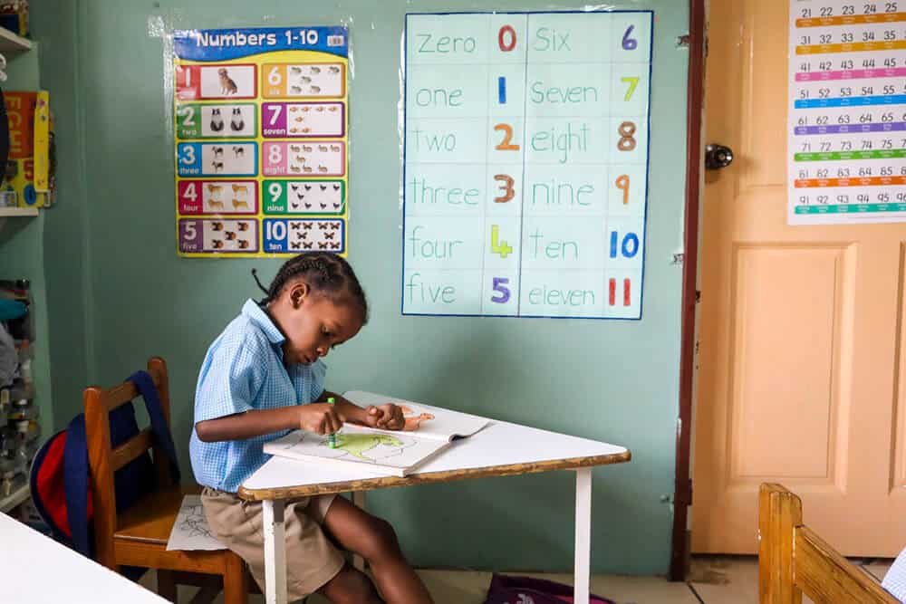 Star of hope En dag på förskolan i Trinidad 201702 TR Maloney general 81