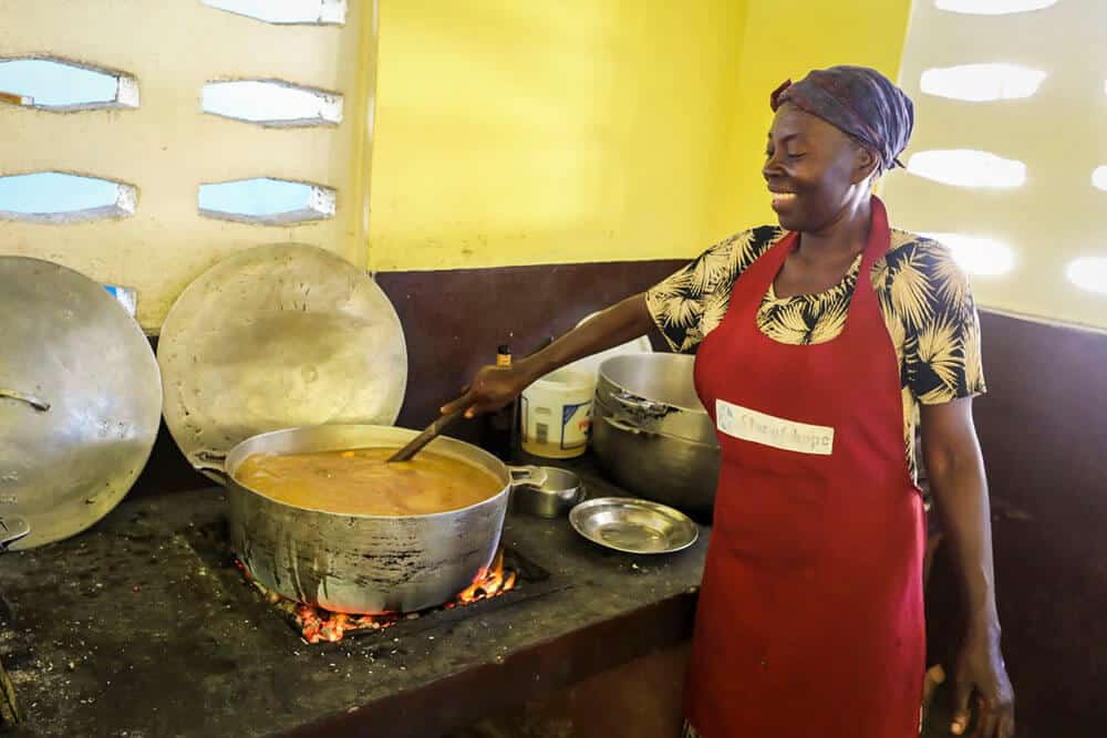 Star of Hope Tack alla lunchkompisar! haiti marigot mat2