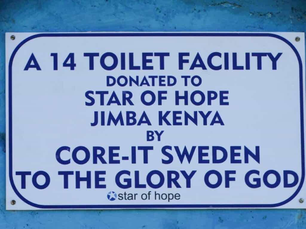 Star of Hope Nya toaletter i Jimba, Kenya Jimba 3