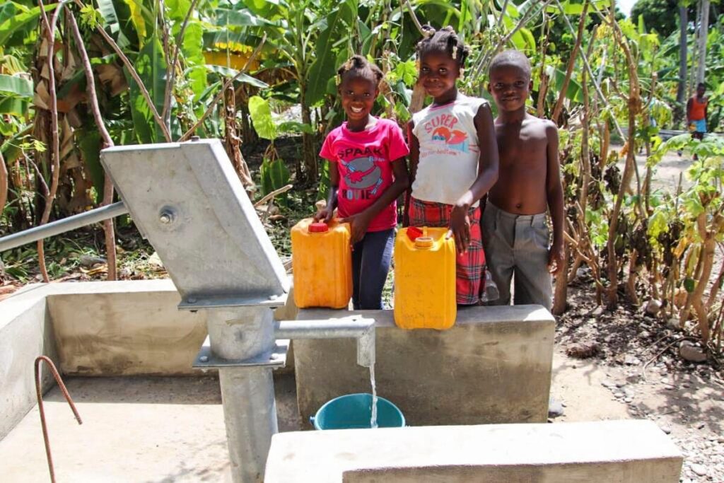 Två nya brunnar i Haiti 38 Star of Hope SE Två nya brunnar i Haiti Marigot water 1