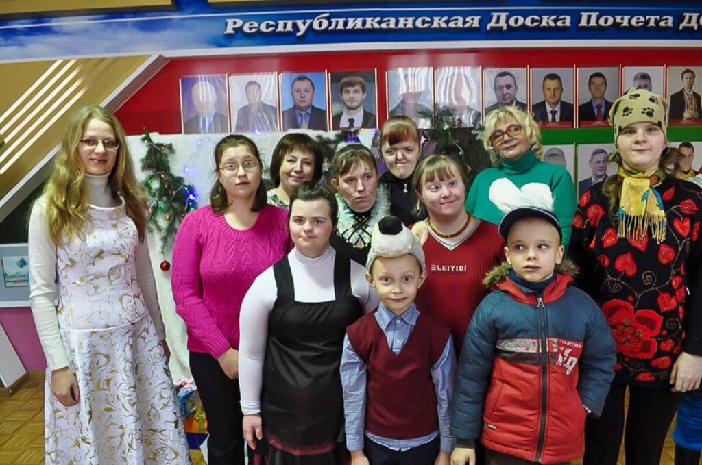 Star of Hope Jul i Vitryssland Belarus Xmas 2