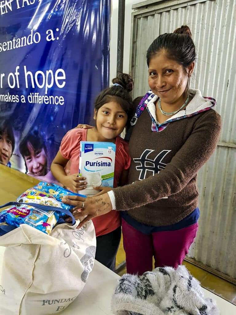 Star of hope Nödhjälpen framme i Argentina. Argentina food 5