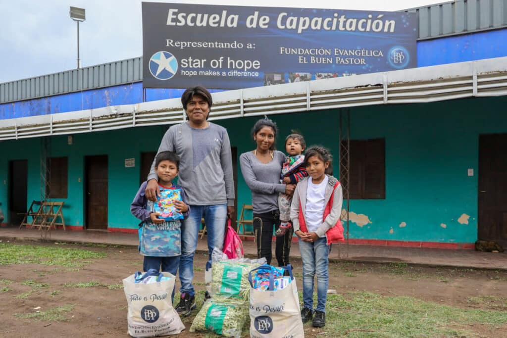 Star of hope Matpaket utdelade i Argentina! Food small 11