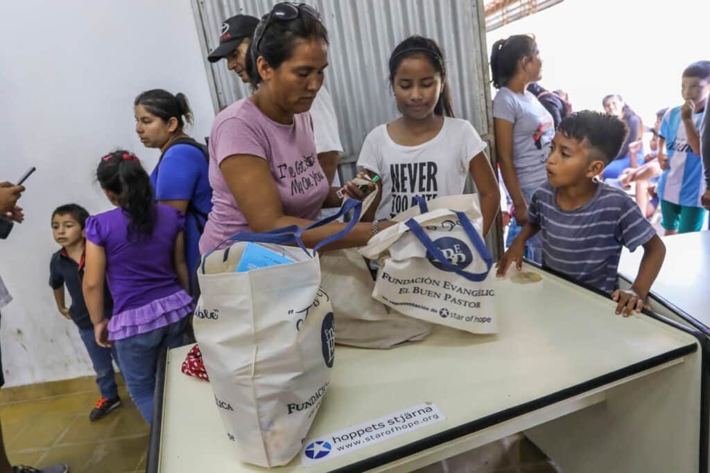 Star of Hope Matpaket utdelade i Argentina! Food small 3