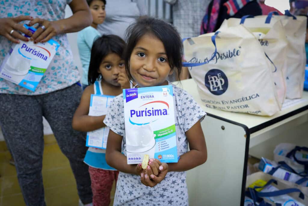 Star of Hope SE Matpaket utdelade i Argentina! Food small 9