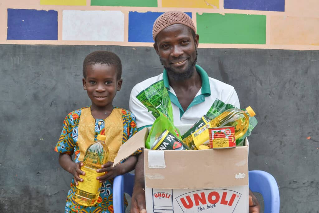 Star of hope Ny matutdelning Ghana OSAE FOOD SMALL 10