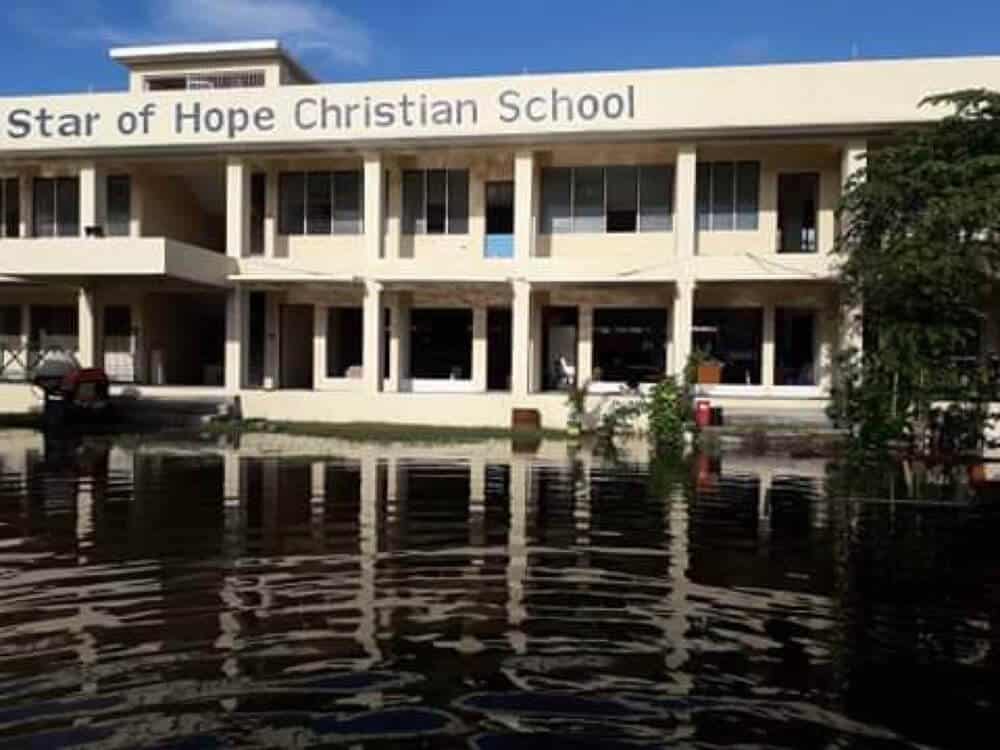 Star of Hope Akutläge: Översvämning i våra skolor! flood taytay