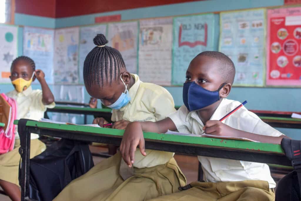 Star of hope Första skoldagen i Kenya 2021 Kenya School start small 3