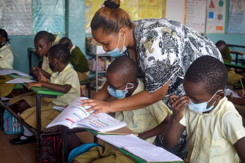 Star of hope Första skoldagen i Kenya 2021 Kenya School start small 4