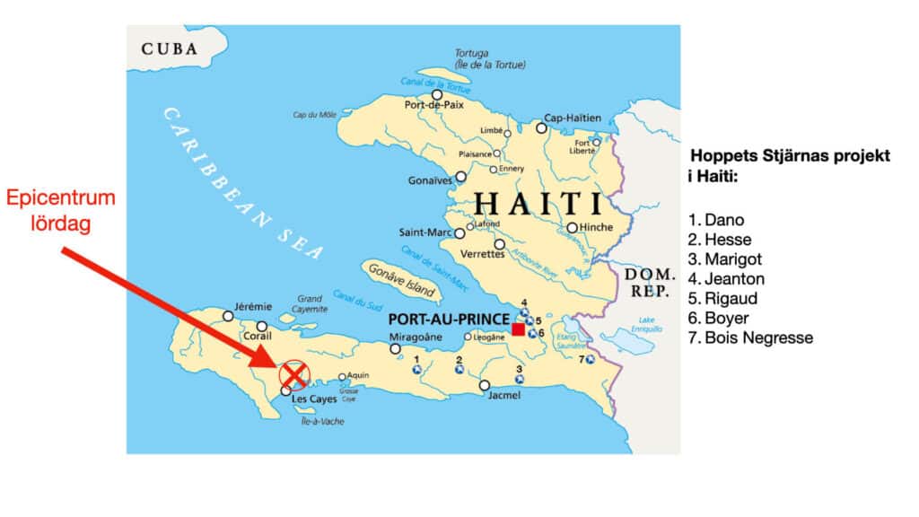 Star of Hope SE Jordbävning i Haiti Haiti 2.002