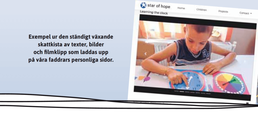 Star of Hope Mina sidor exempel