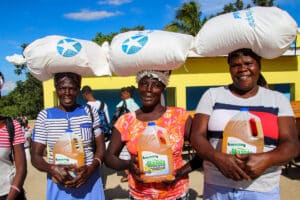 Star of Hope Matpaket utdelade i Haiti! Matpaket Haiti 15