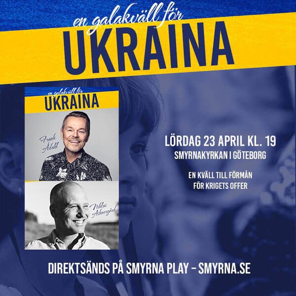 23 april: Välkommen till en konsert för Ukraina!