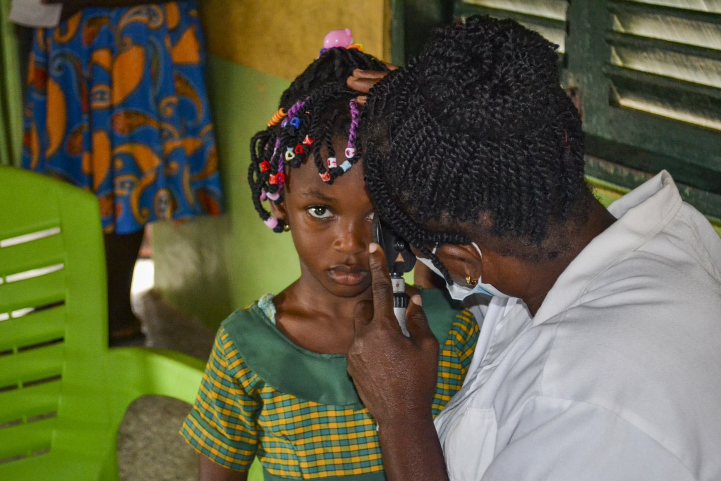 ghana hälsoundersökning flicka