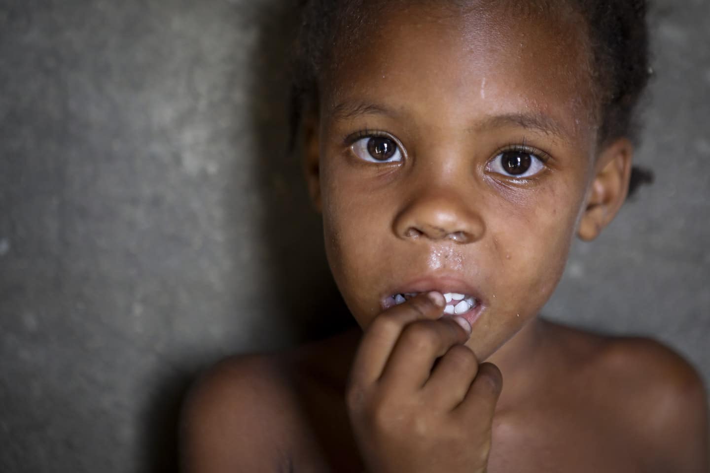 Utsatt barn i Haiti!