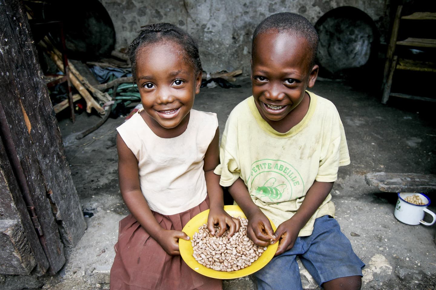 Star of hope Var med när svälten odlas bort i Haiti Hemsida 1