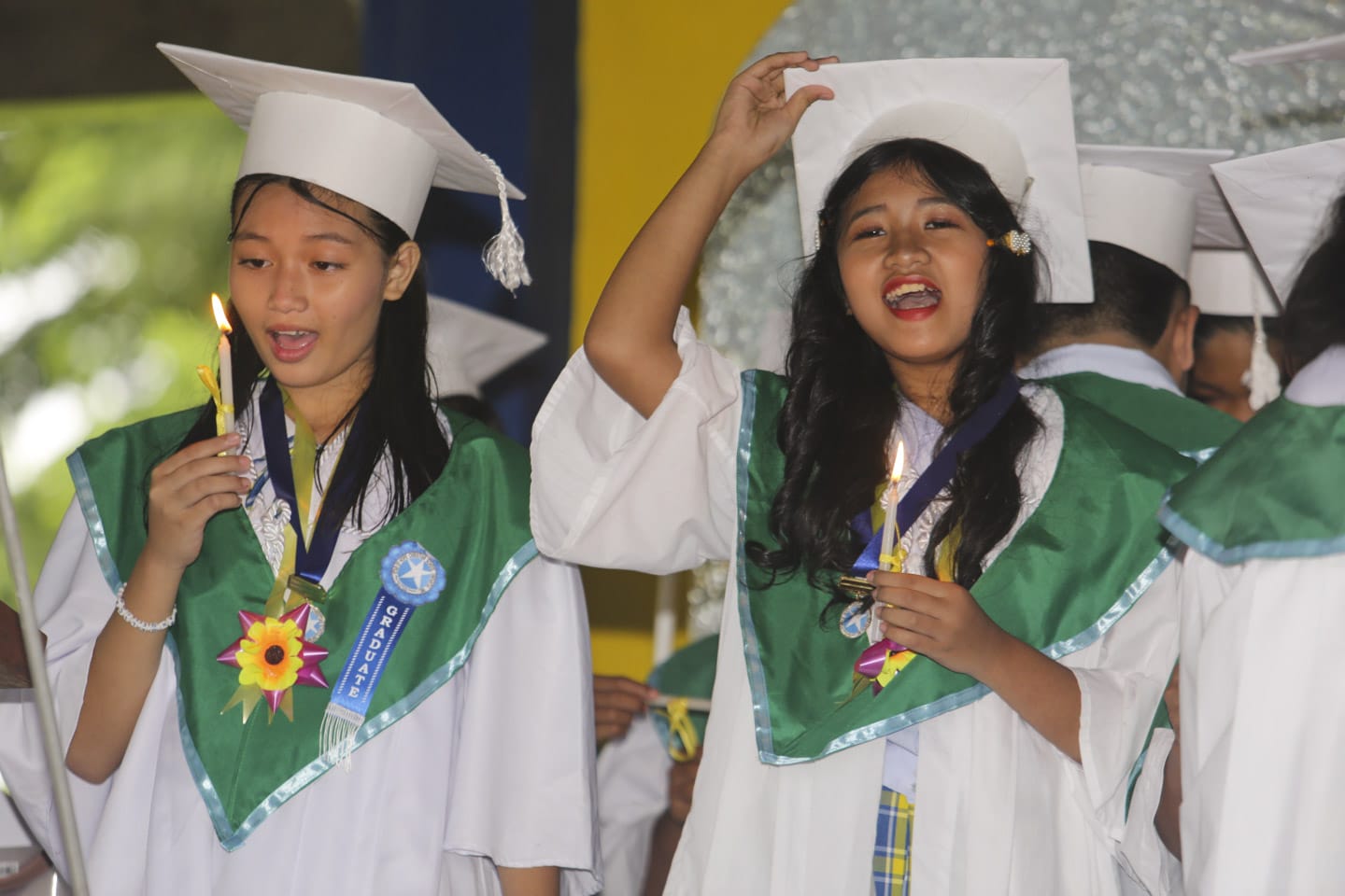 Skolavslutning i Filippinerna