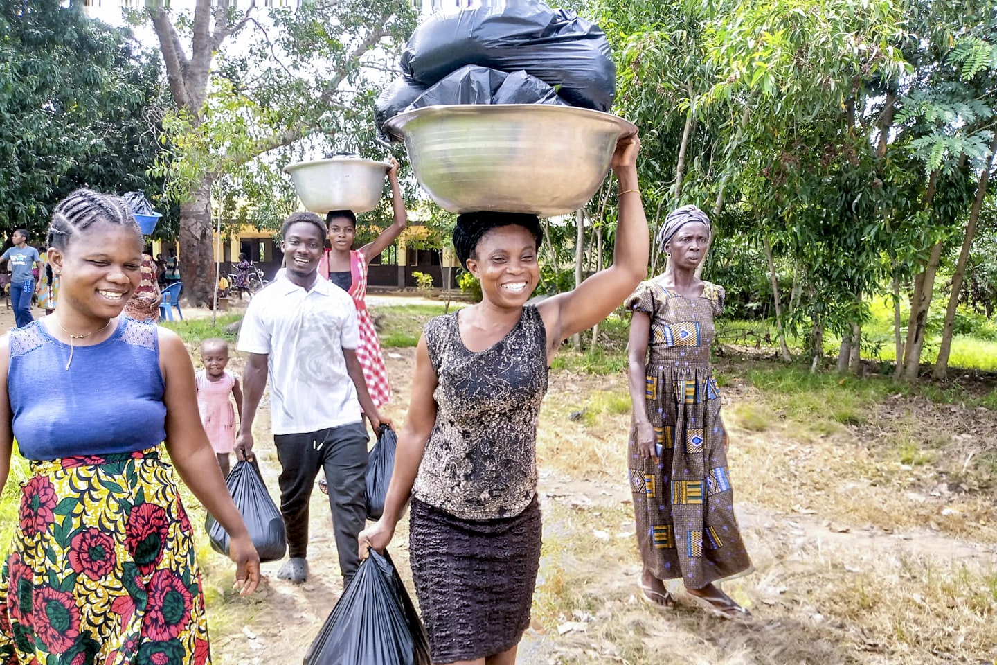 Matpaket i Ghana