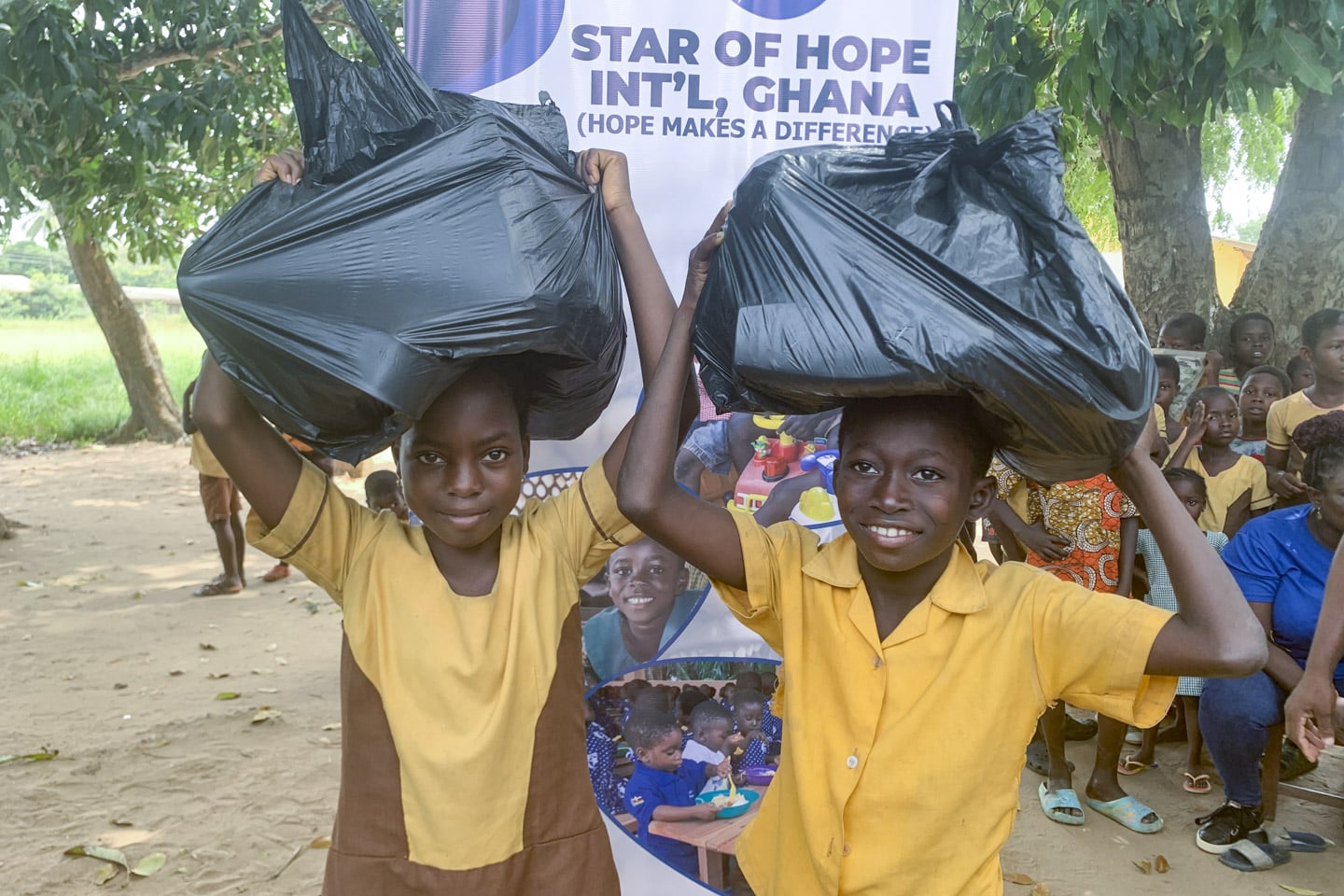 Matpaket i Ghana