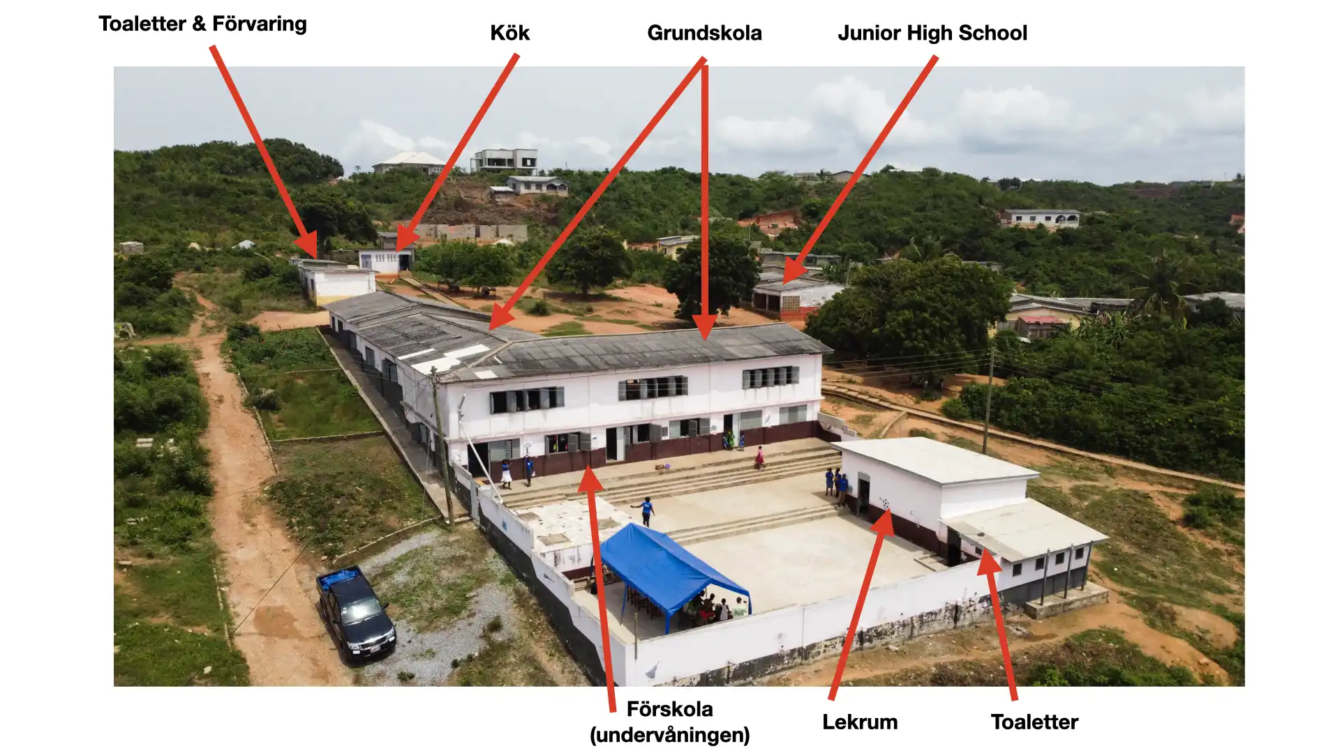 skola i Moree, Ghana