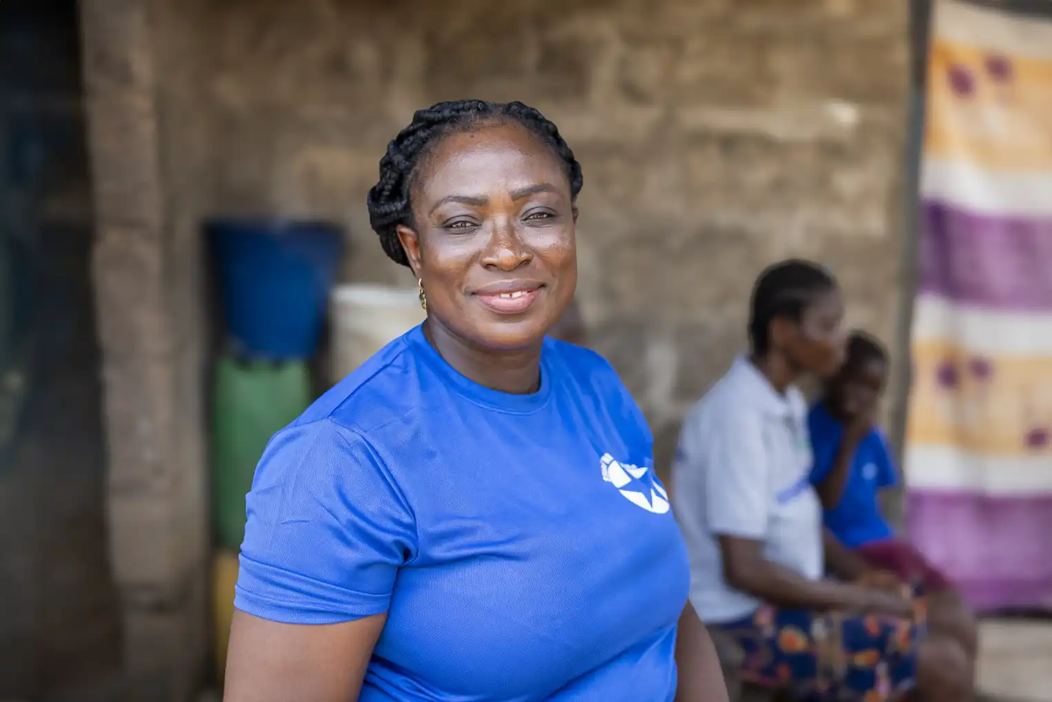 Kvinna i Ghana