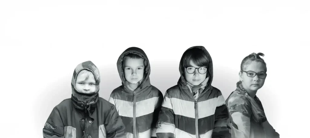 Star of Hope SE Östeuropas barn fryser Barn Osteuropa