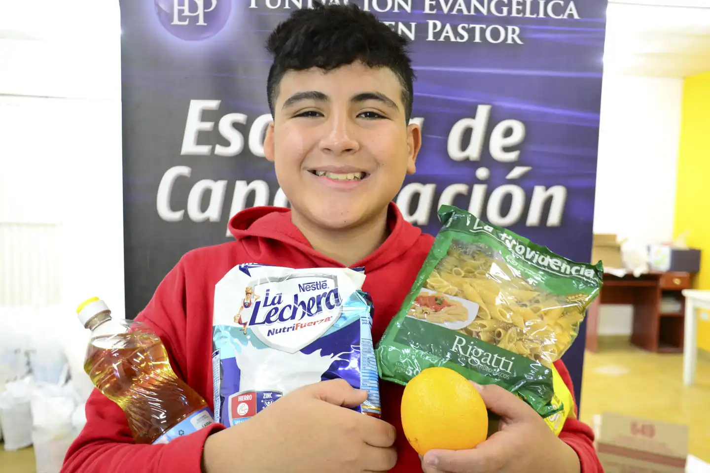 matpaketsutdelning i Argentina