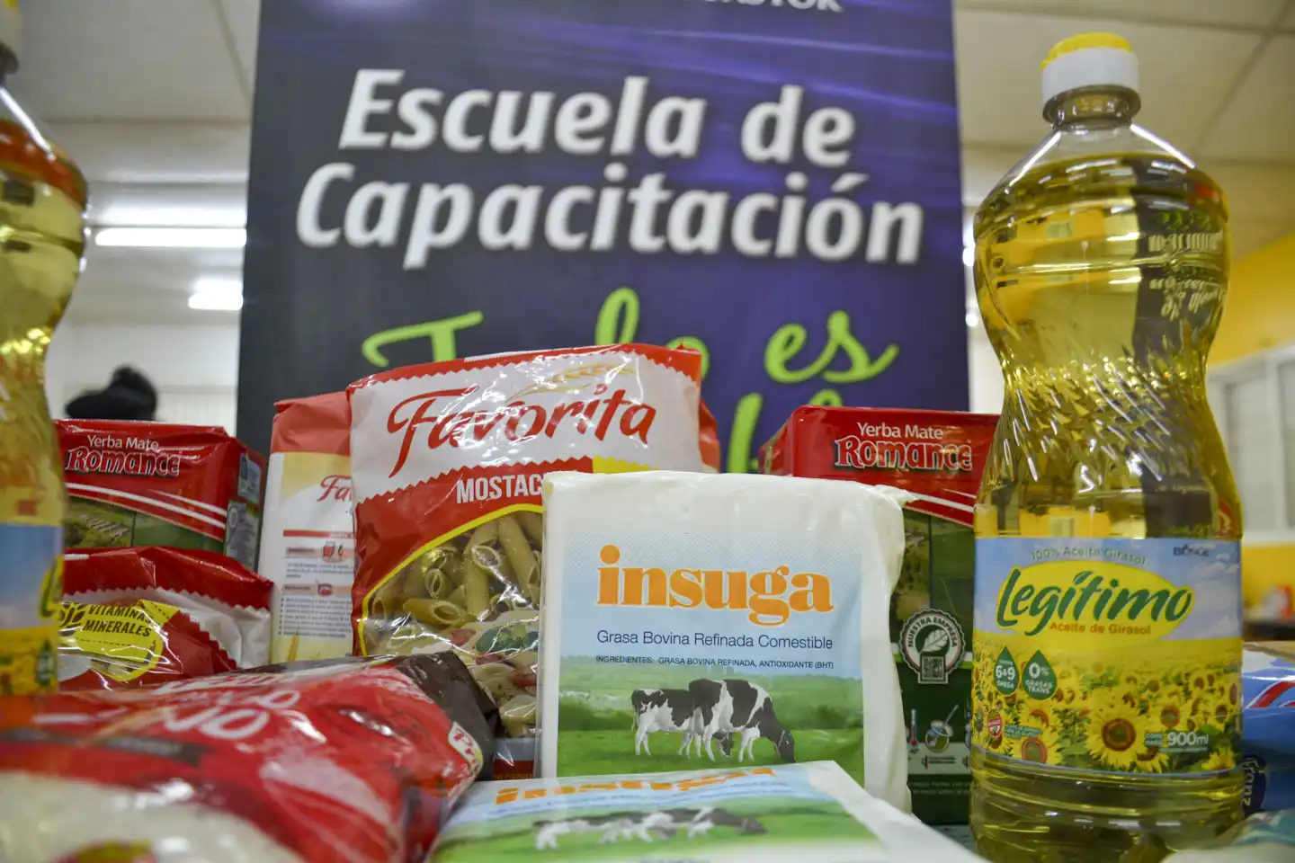 matpaketsutdelning i Argentina