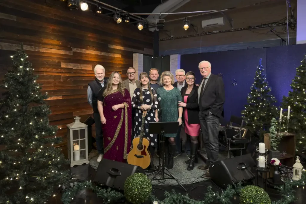 Folk på scen för musikgala