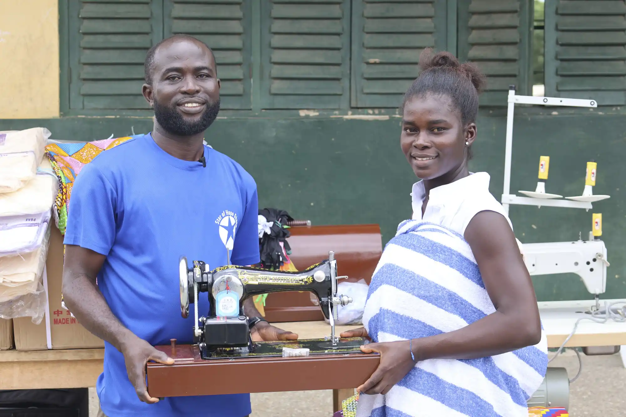 Star of Hope SE Golfande företagare gav tio föräldrar nya liv Ghana 3 kopiera