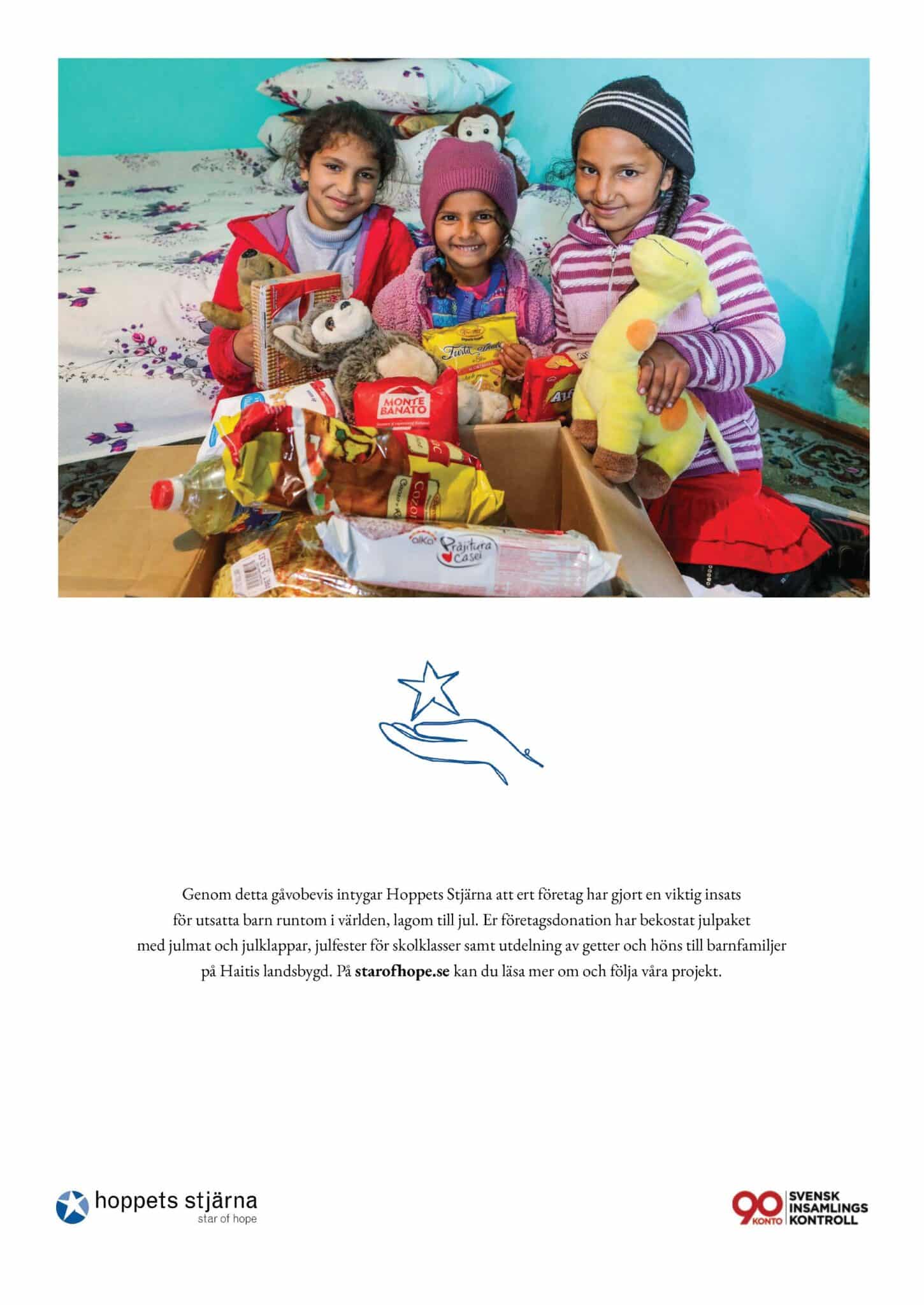 Star of Hope SE Årets Julklapp Ge bort ett julpaket 1 scaled