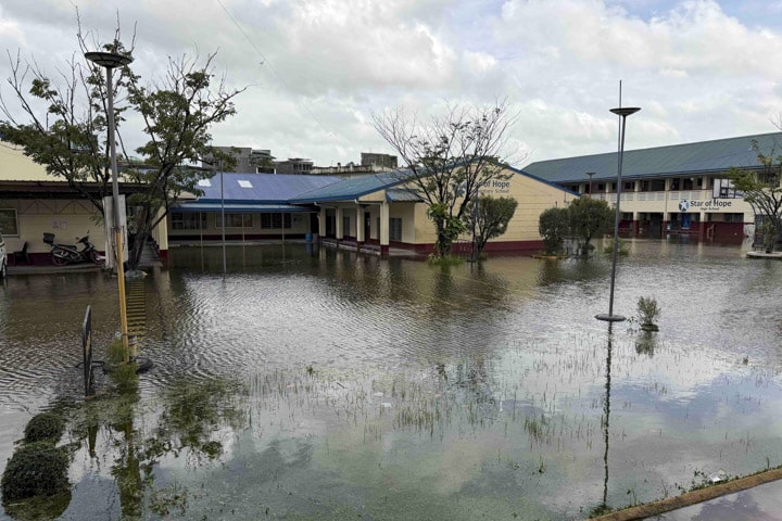 Star of Hope SE Lugnande besked efter tyfonen taytay2