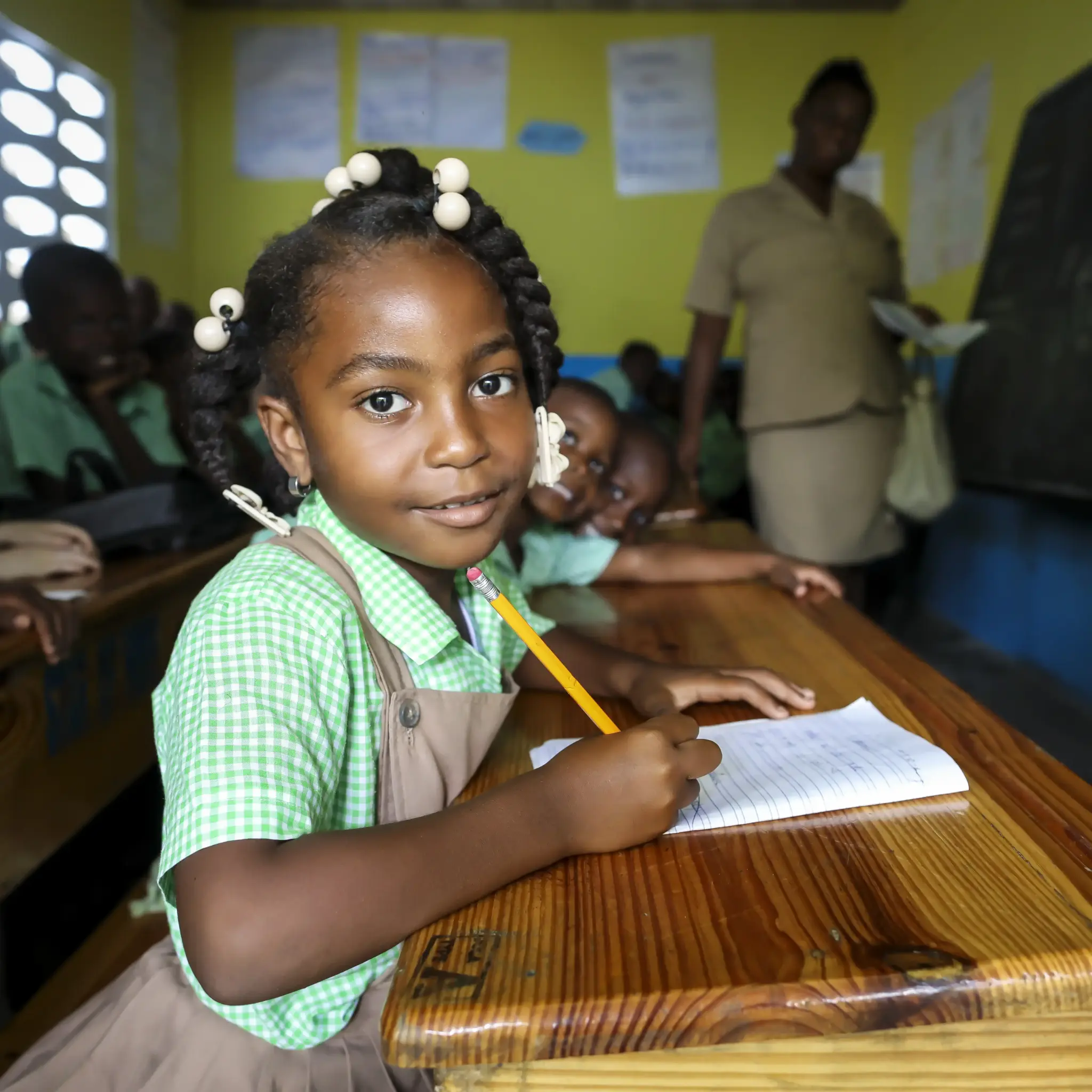 Rusta upp en skola i Haiti