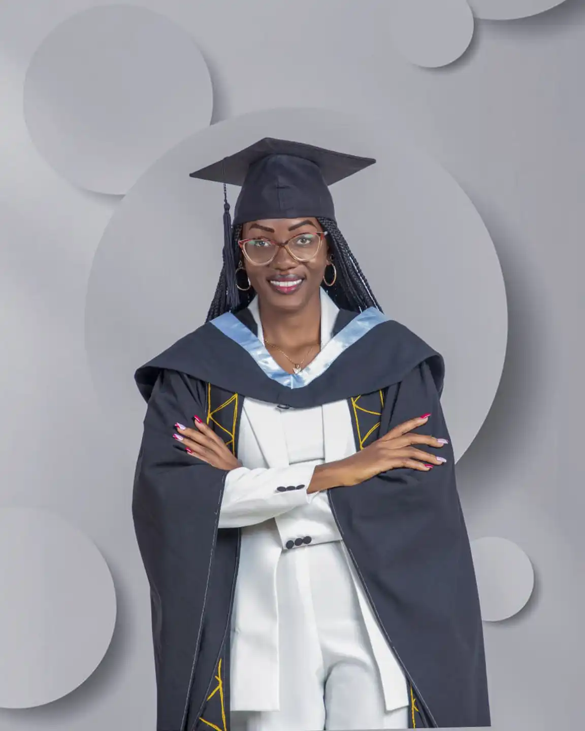 Studenttjej i Kenya