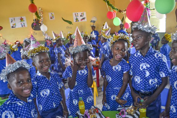 julfest ghana barn