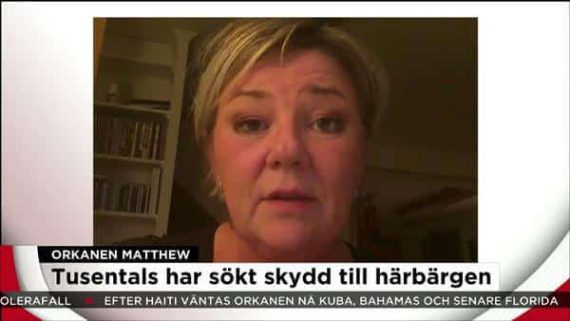 Ulrika på tv4 om Haitikatastrofen